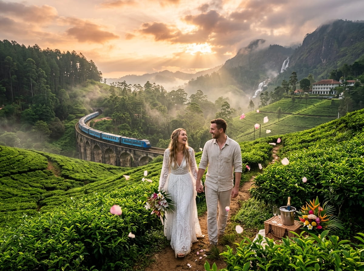 Romantic Escape to Sri Lanka’s Hill Country – Sri Lanka Honeymoon Tour